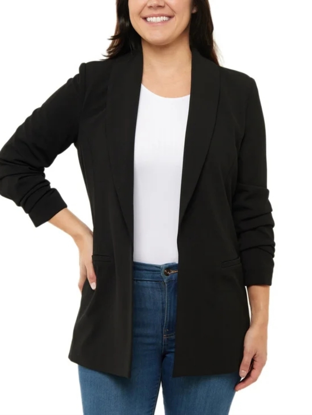 Dakota Blue Women's Crepe Blazer